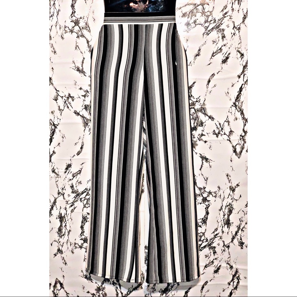 SOLD NWOT By & By striped pants